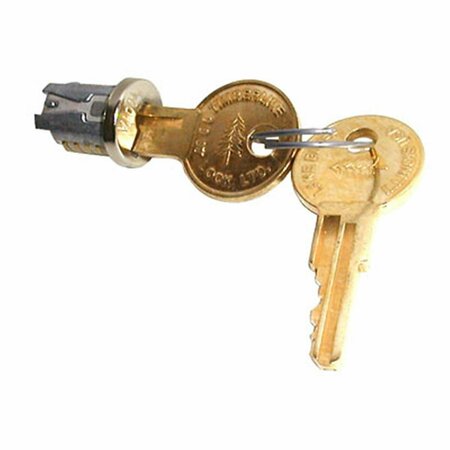 HD Lock Plugs- Nickel Keyed Alike - 114 TLLP 100 114TA
